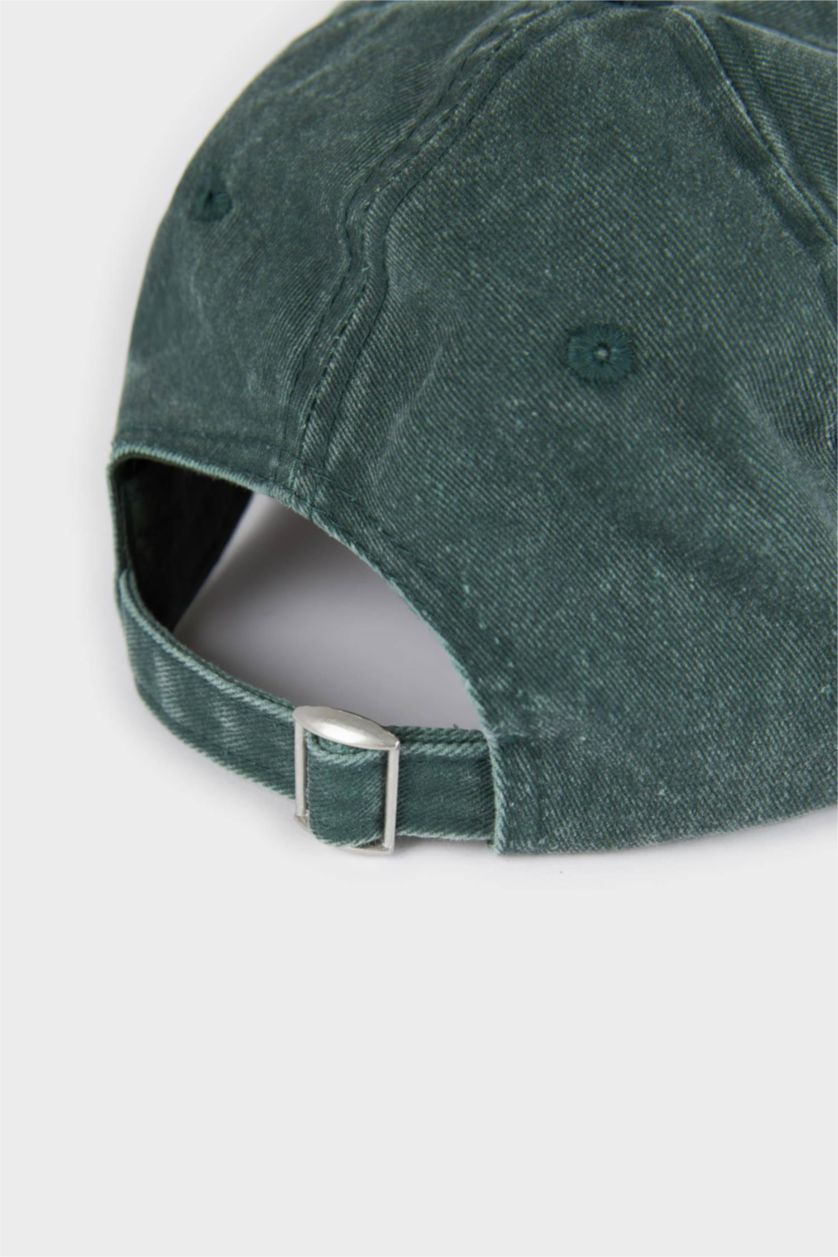 HOMME Vert Casquette en coton pour homme
