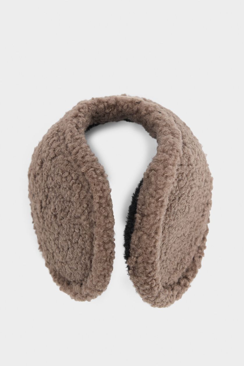 Man Beige Man Plush Headphones