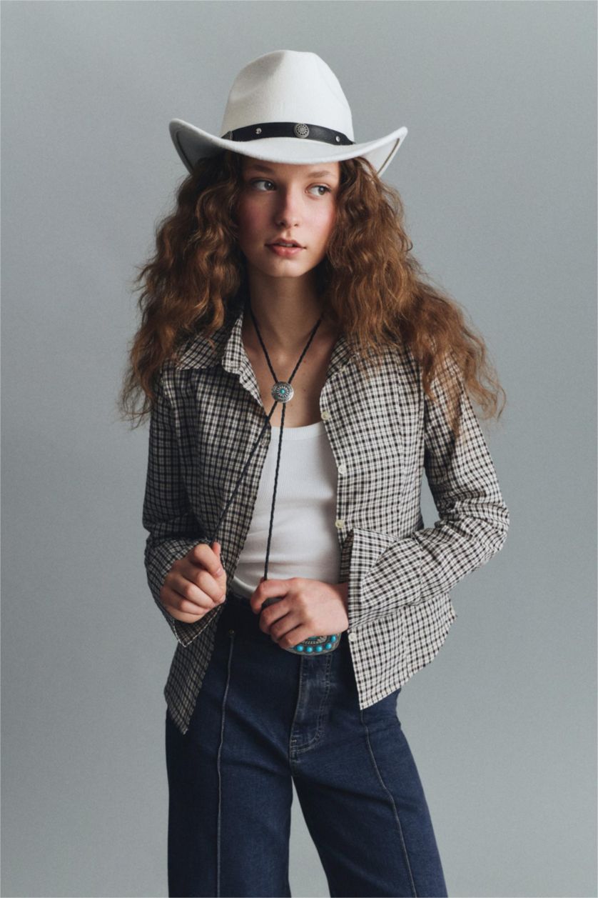 Kadın Bej Kadın Pamuklu Şapka