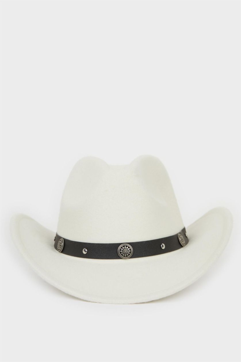 Kadın Bej Kadın Pamuklu Şapka