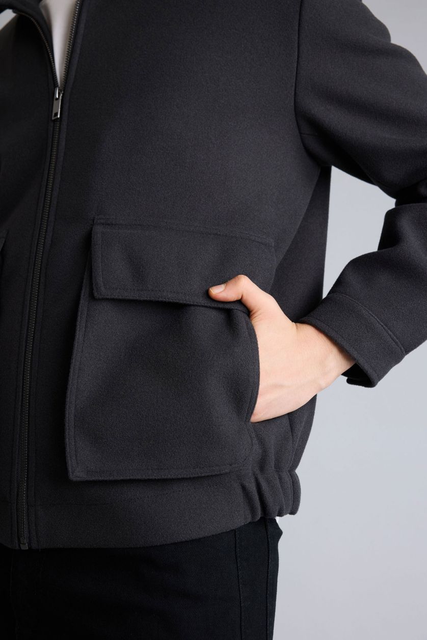 رجال أنثرا جاكيت قصة عادية بياخة قميص