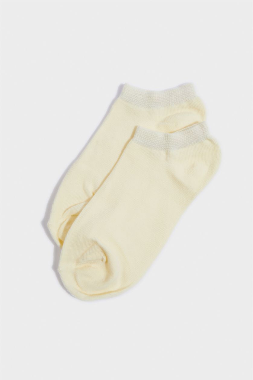 FEMME Violet Lot de 7 Chaussettes invisibles en coton pour femme