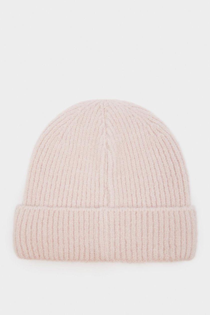 Kadın Pembe Kadın Pamuklu Bere