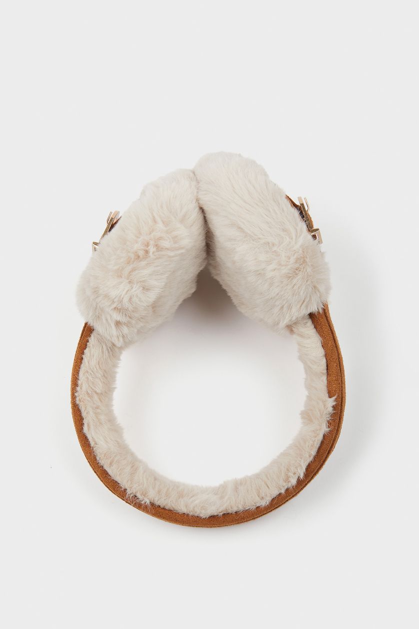 Kadın Kahve Kadın Pelüş Kulaklık