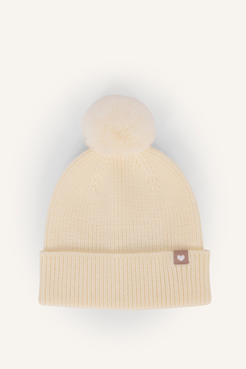 Baby Girls Ecru BabyGirl Beret