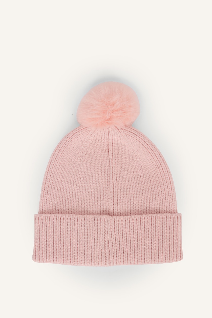 Baby Girls Light Pink Baby Girl Knitwear Beret