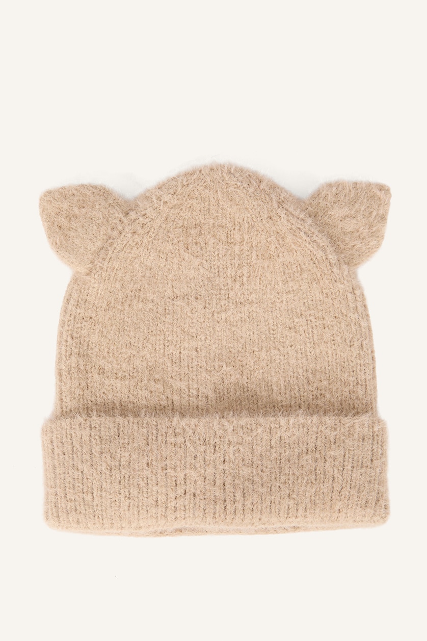Baby Girls Beige Baby Girl Knitwear Beret