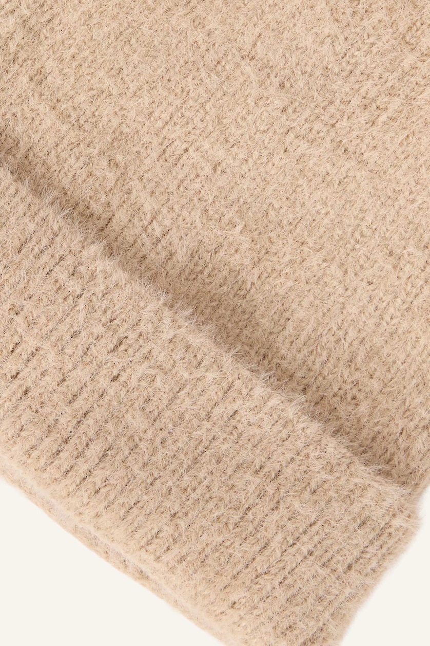 Baby Girls Beige Baby Girl Knitwear Beret