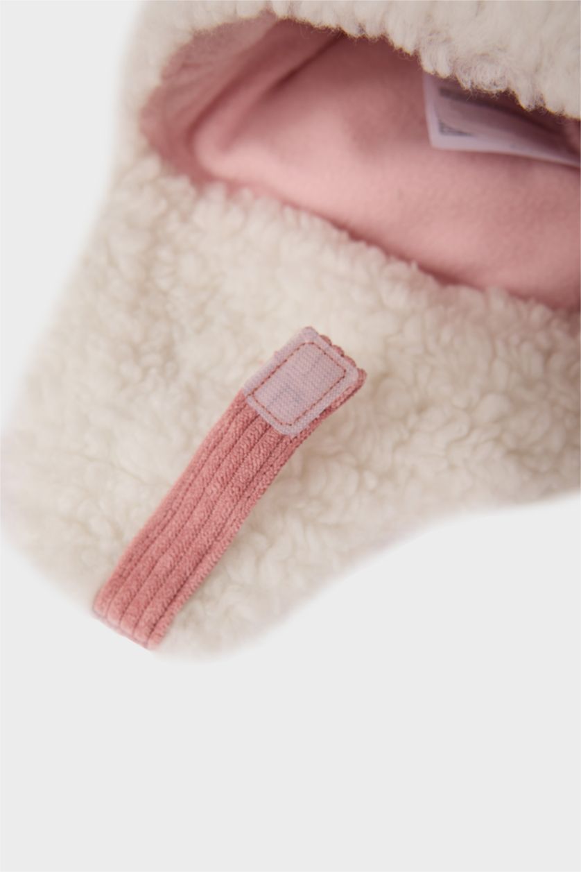 Baby Girl Light Pink Baby Girl Velvet Hat