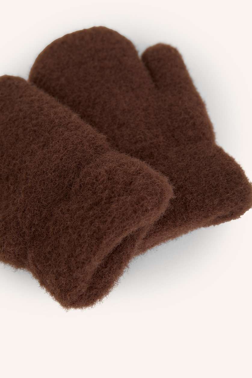Baby Boys Brown Baby Boy Gloves