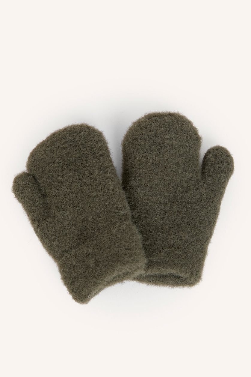 Baby Boys Light Khaki Baby Boy Gloves