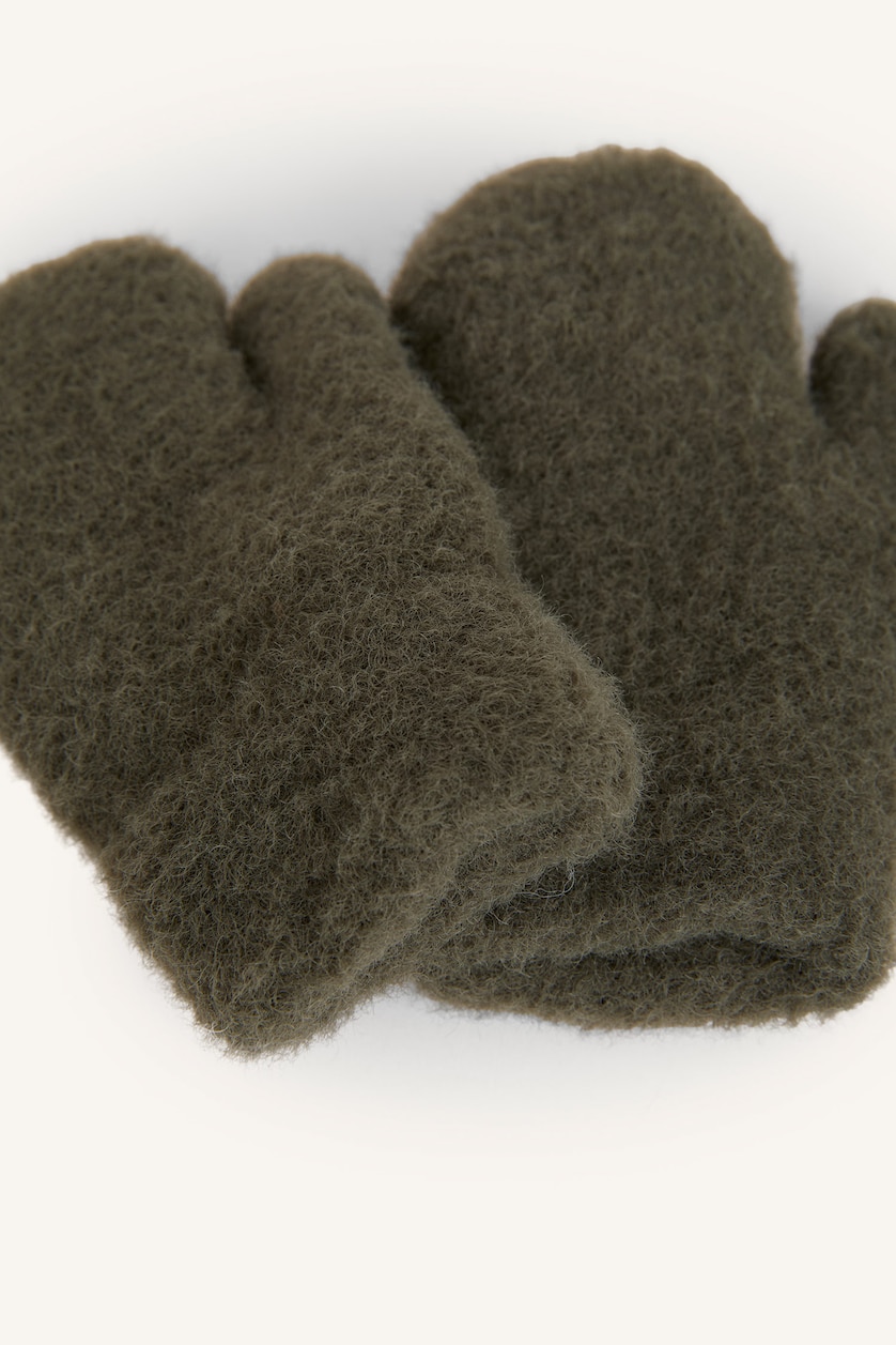 Baby Boys Light Khaki Baby Boy Gloves