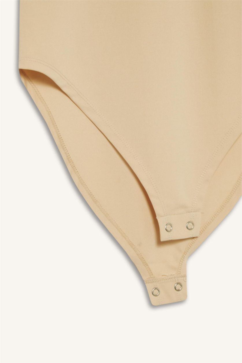 Женщины Светлая слоновая кость Облегающая майка на бретелях