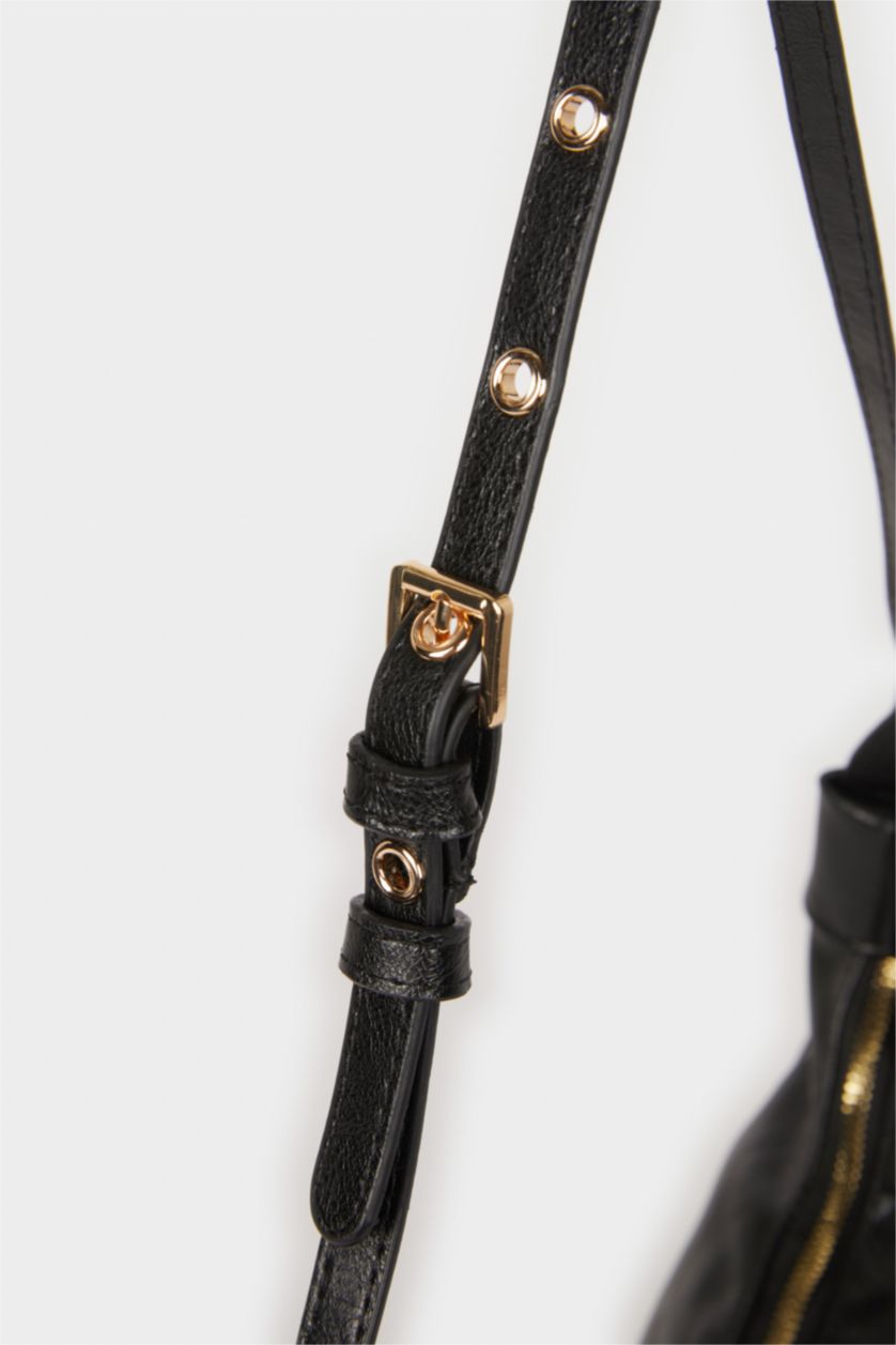 Kız Çocuk - Genç Kız Siyah Kız Çocuk Omuz Çantası