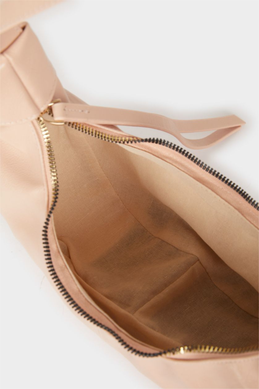 Kız Çocuk - Genç Kız Pudra Pembe Omuz Çantası Kız Çocuk