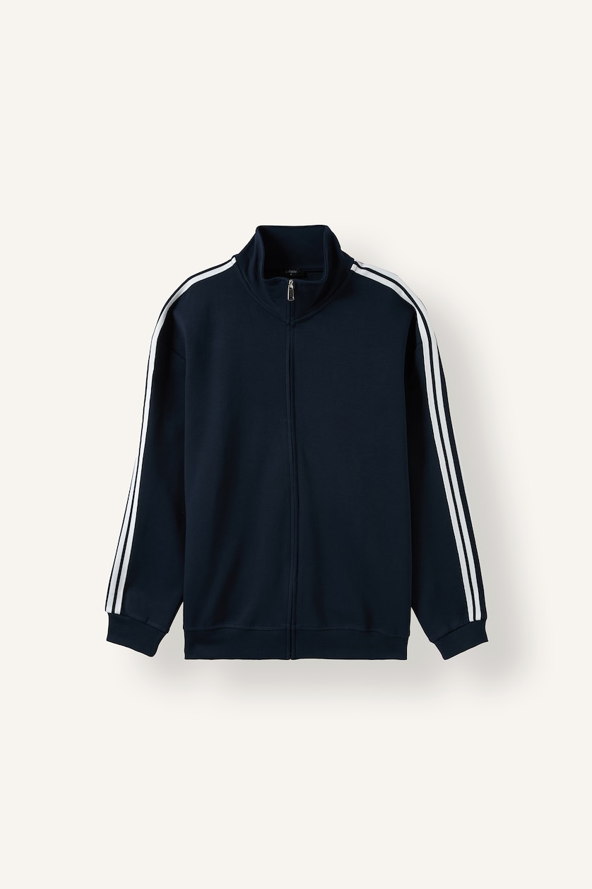 Мужчины Синий Кардиган Boxy Fit