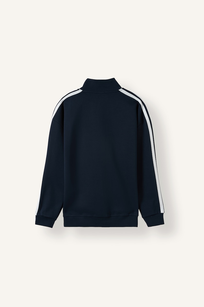 Мужчины Синий Кардиган Boxy Fit