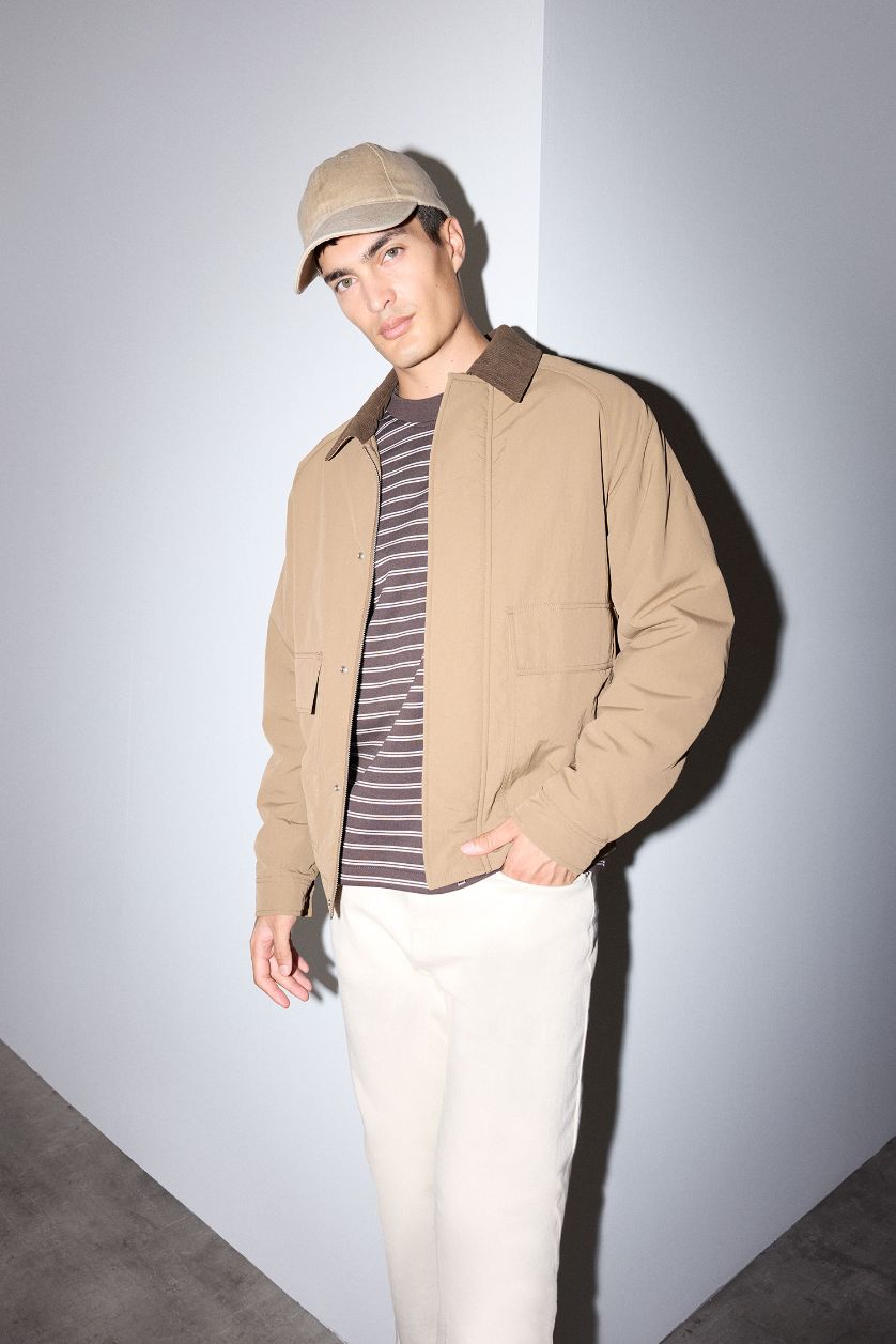 Erkek Kahve Su İtici Mont