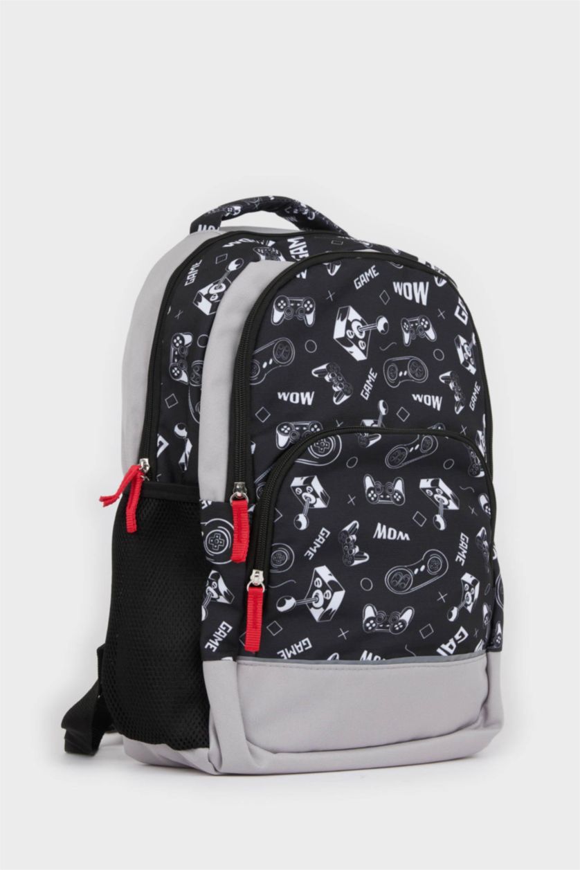 Erkek Çocuk - Genç Erkek Siyah Erkek Çocuk Sırt Çantası