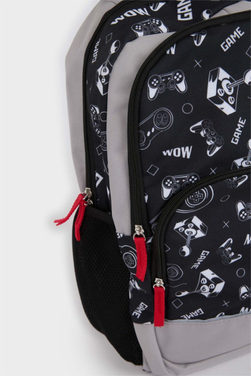 Erkek Çocuk - Genç Erkek Siyah Erkek Çocuk Sırt Çantası