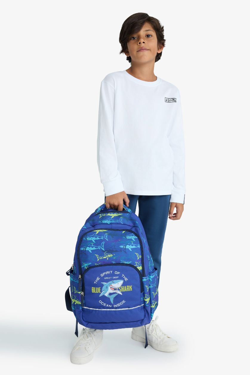 Erkek Çocuk - Genç Erkek Lacivert Erkek Çocuk Sırt Çantası