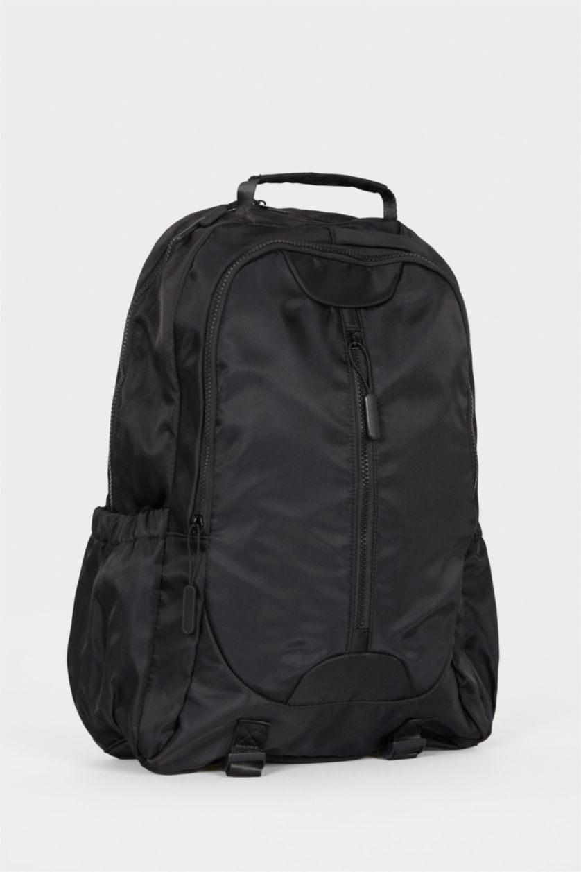 Erkek Çocuk - Genç Erkek Siyah Unisex Okul Sırt Çantası