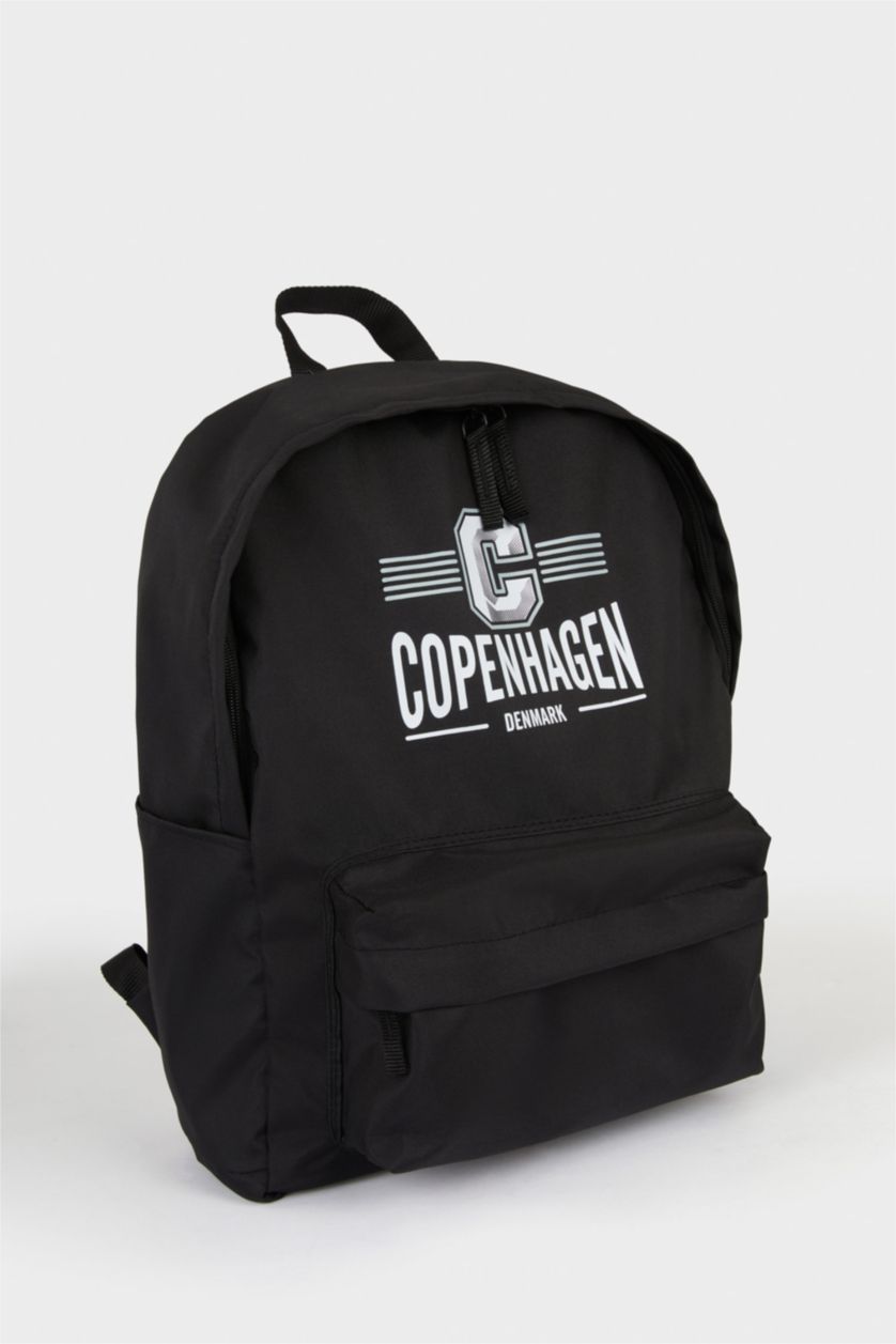 Erkek Siyah Erkek Sırt Çantası