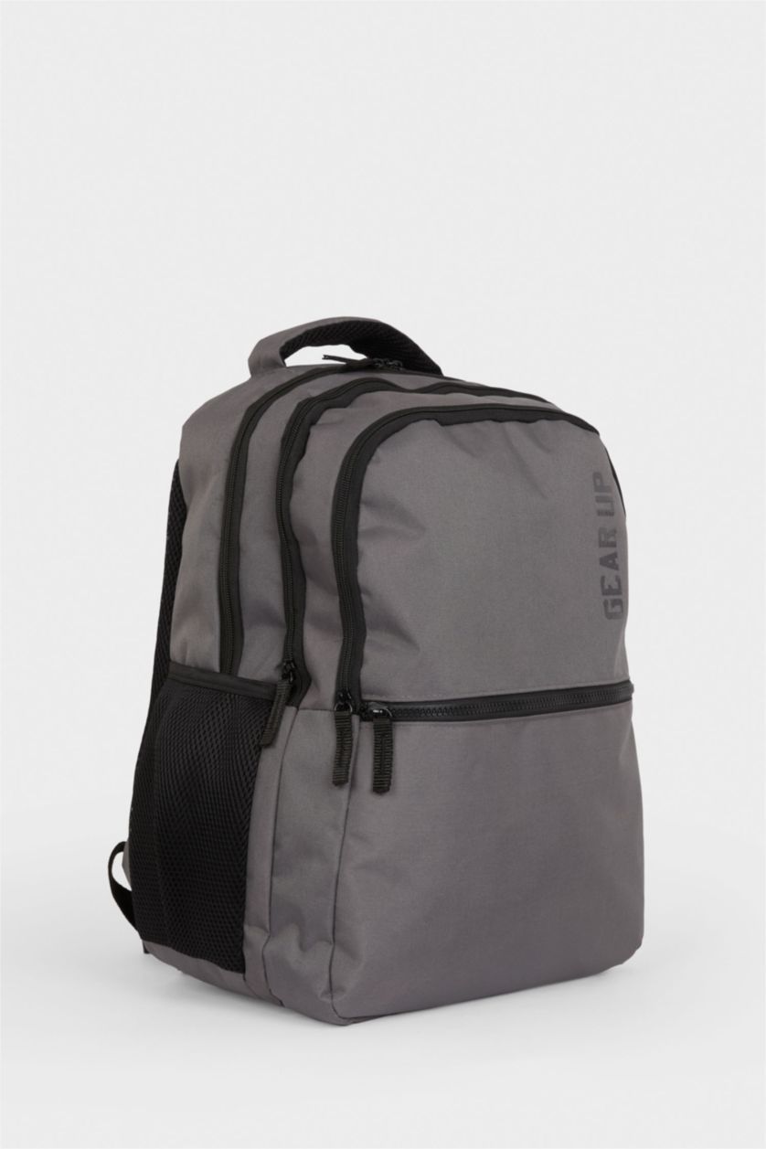 Erkek Çocuk - Genç Erkek Gri Unisex Okul Sırt Çantası