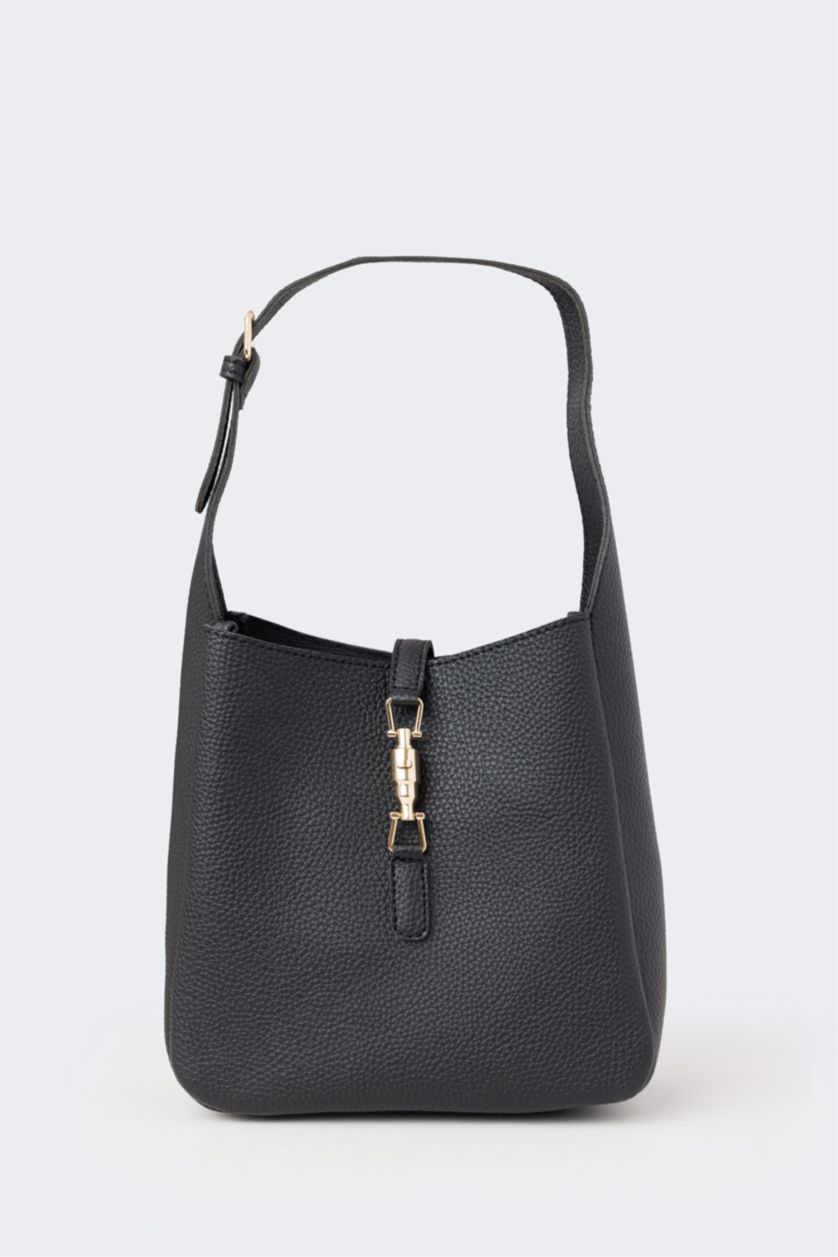 WOMAN Black Woman Shoulder Bag