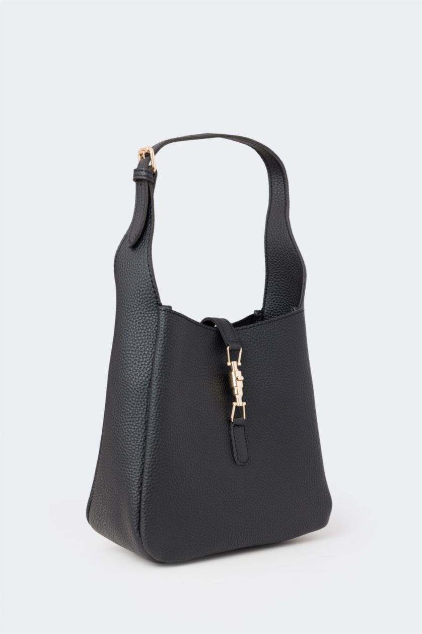 WOMAN Black Woman Shoulder Bag