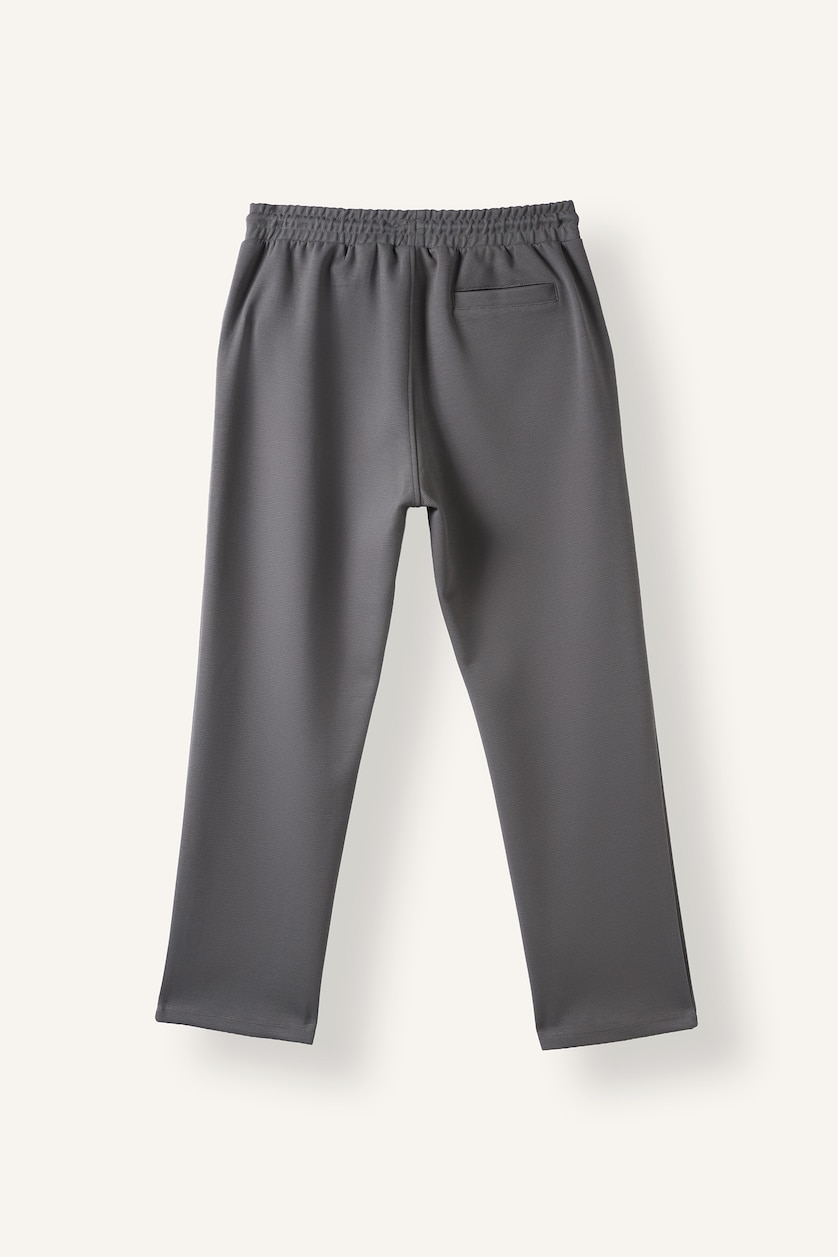 Men Grey Regular Fit Trousers