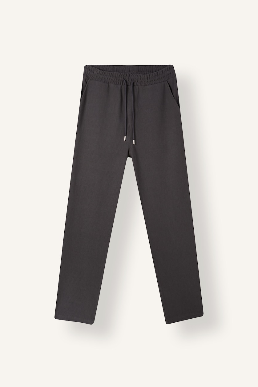 Man Dark Anthracite Regular Fit Straight Leg Sweatpants