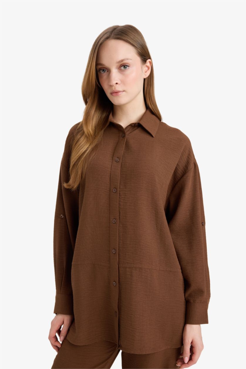 نساء بني تونيكة كم طويل قصة مريحة