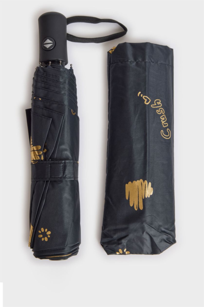 Kadın Siyah Kadın Şemsiye