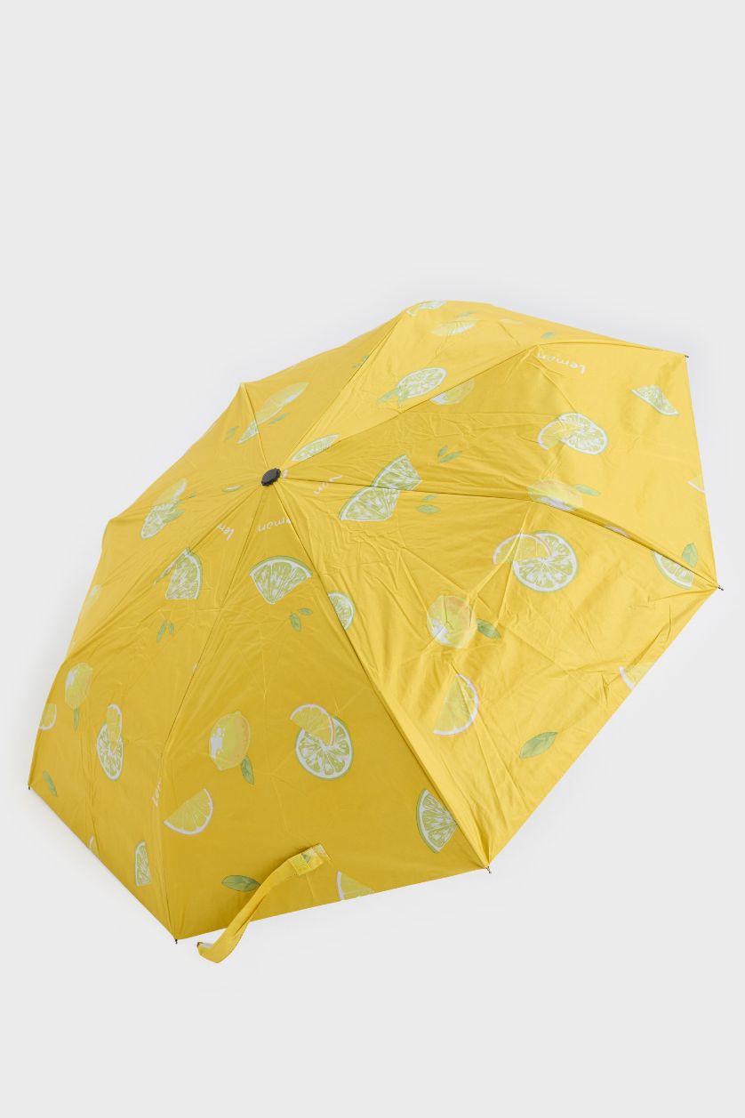 Kadın Sarı Kadın Şemsiye