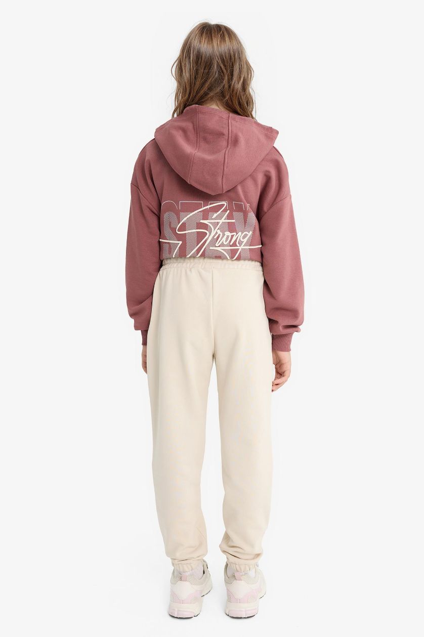 بناتي بيج بنطلون سويت بانتس بناتي جوجر فيت بخصر مطاطي