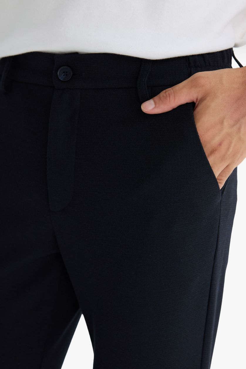 Man NAVY jogger Ankle Length Trousers