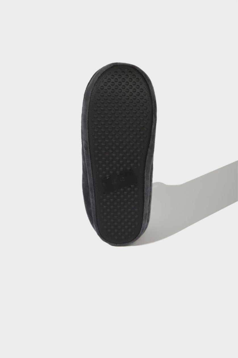 رجالي رمادي لكلوك اولادي بكعب مسطح رمادي