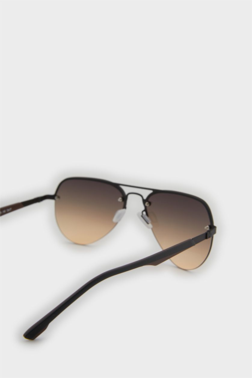 Man Green Man Round Sunglasses