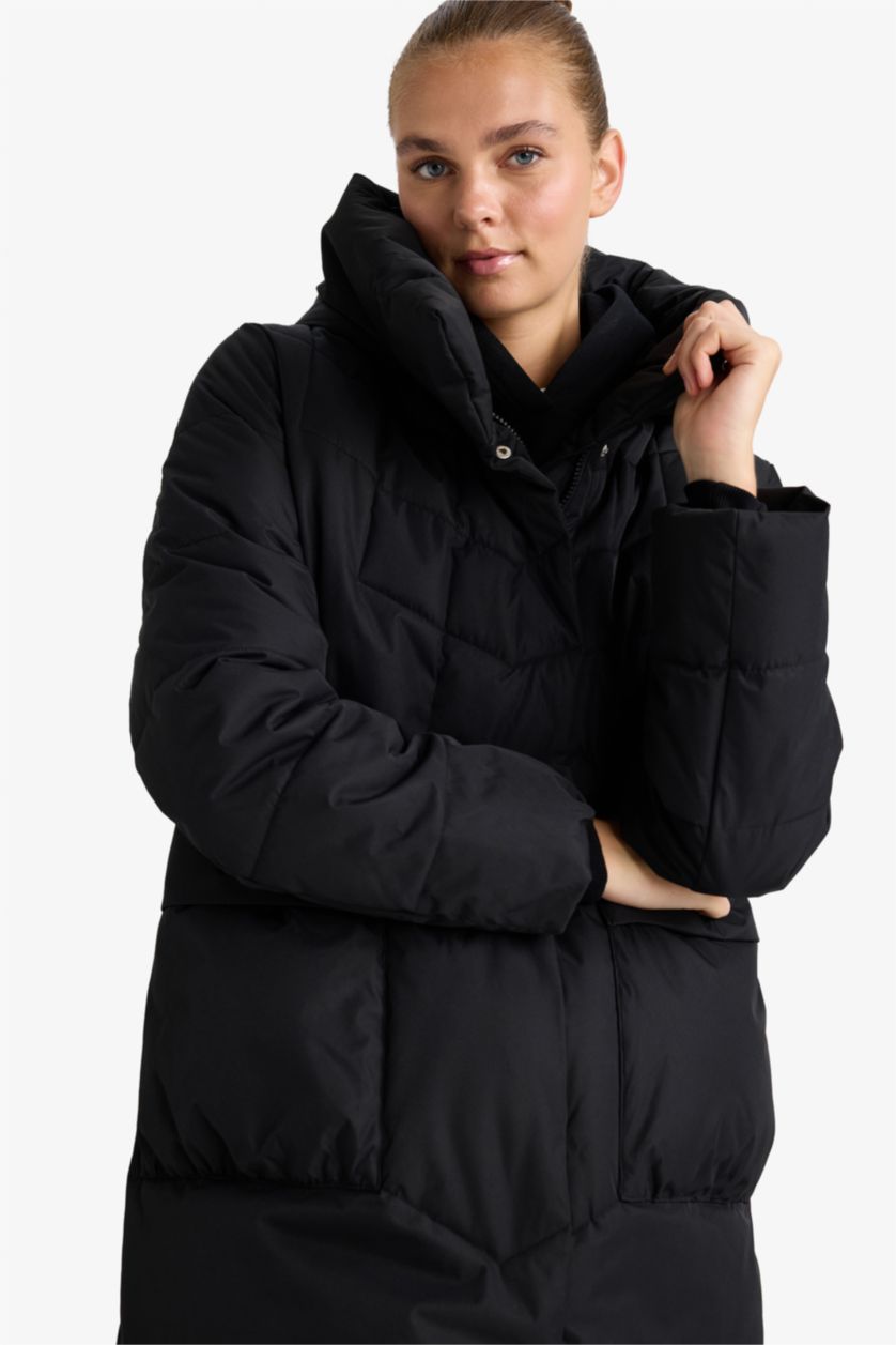 نساء أسود Waterproof Coat