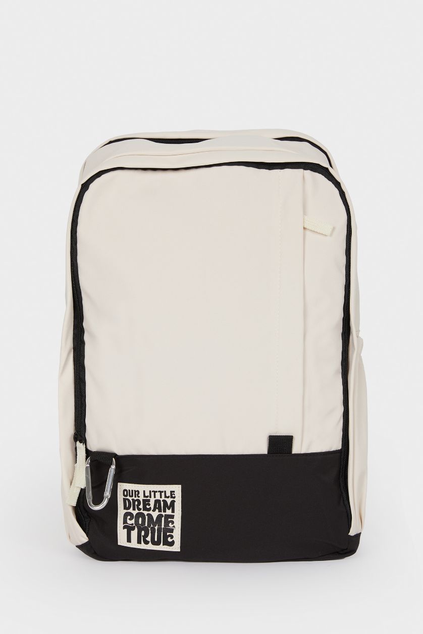 WOMAN Beige Backpack