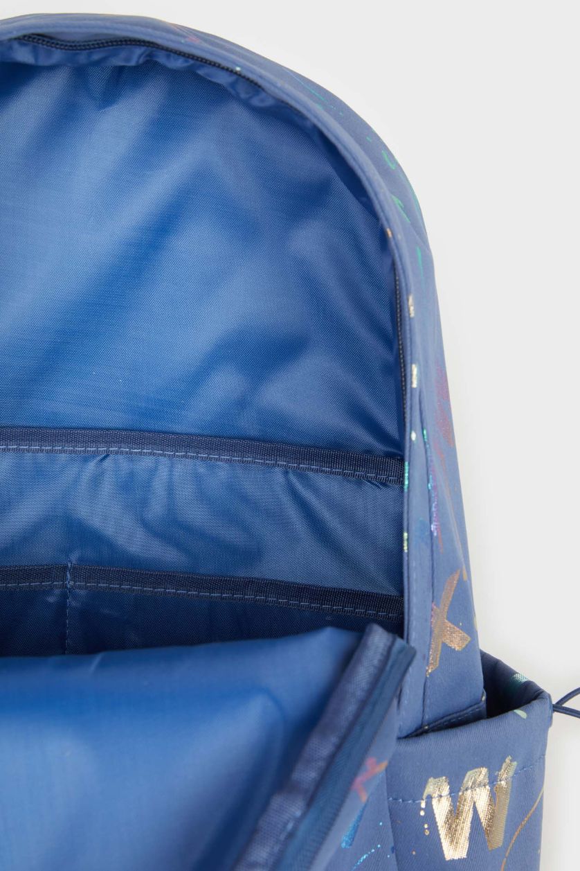 WOMAN Blue Woman Backpack