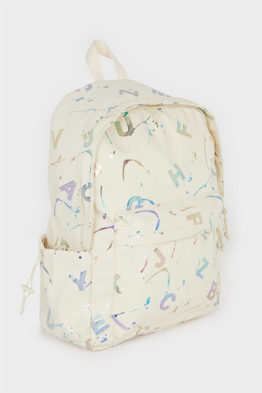 نساء اللون الحجري جنطة ظهر نسائي