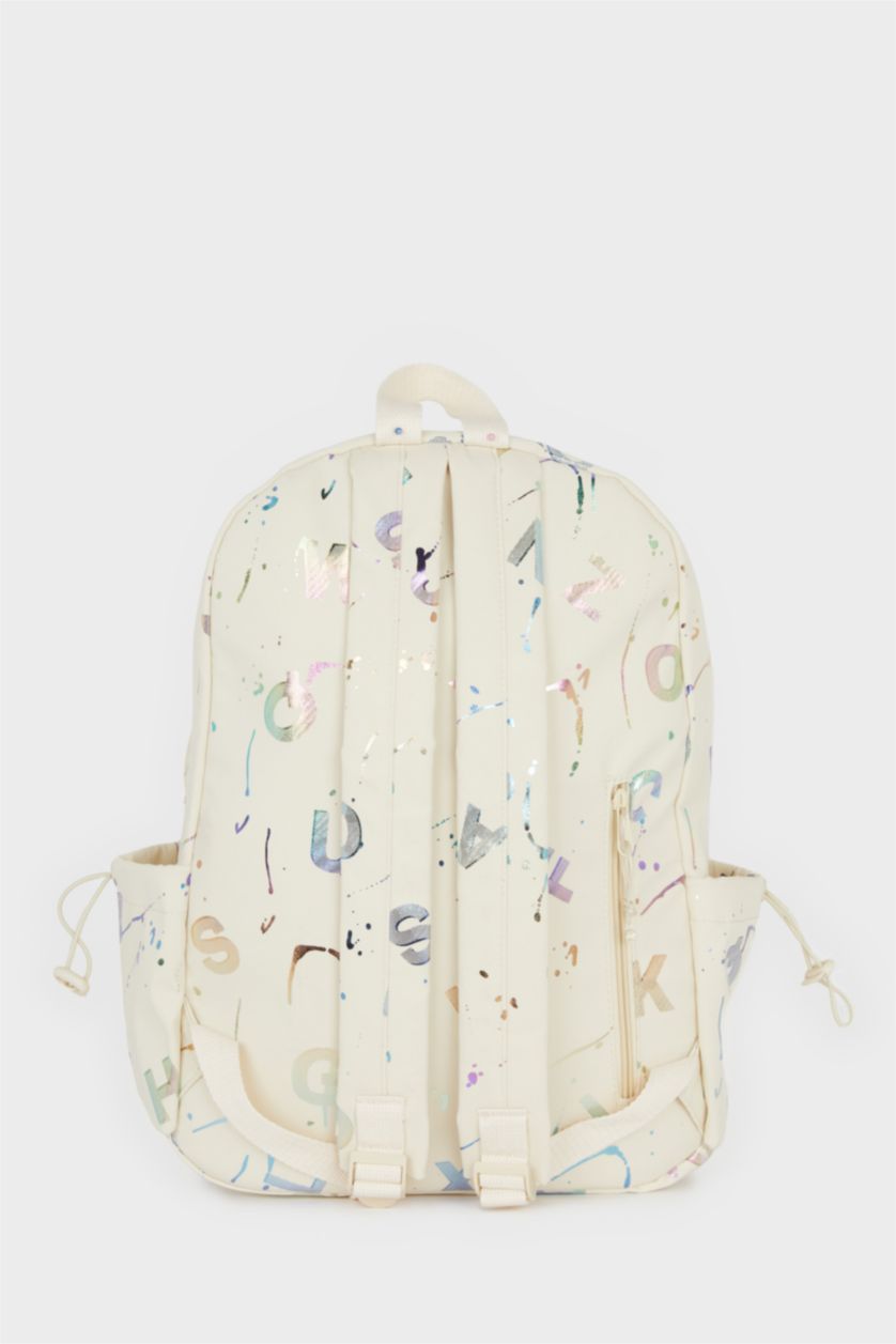 نساء اللون الحجري جنطة ظهر نسائي