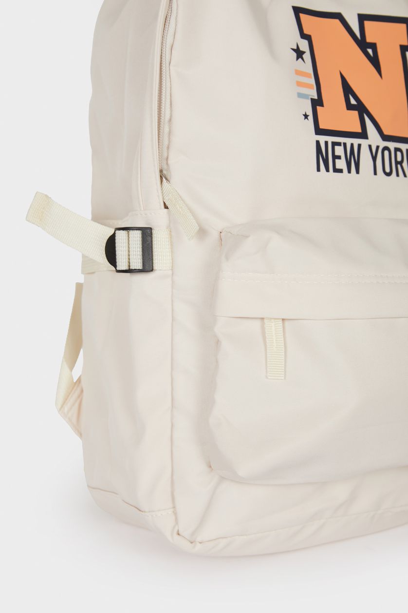 WOMAN Beige Backpack