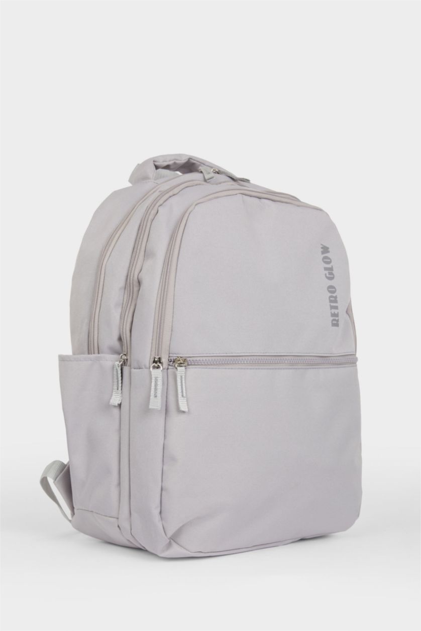 Kız Çocuk - Genç Kız Gri Sırt Çantası