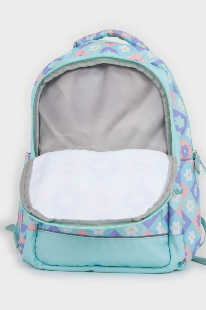 Kız Çocuk - Genç Kız Karma Kız Çocuk Baskılı Sırt Çantası