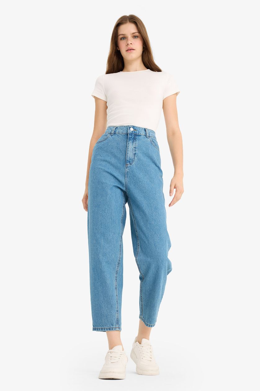 نساء أزرق سروال جينز بيبرباج