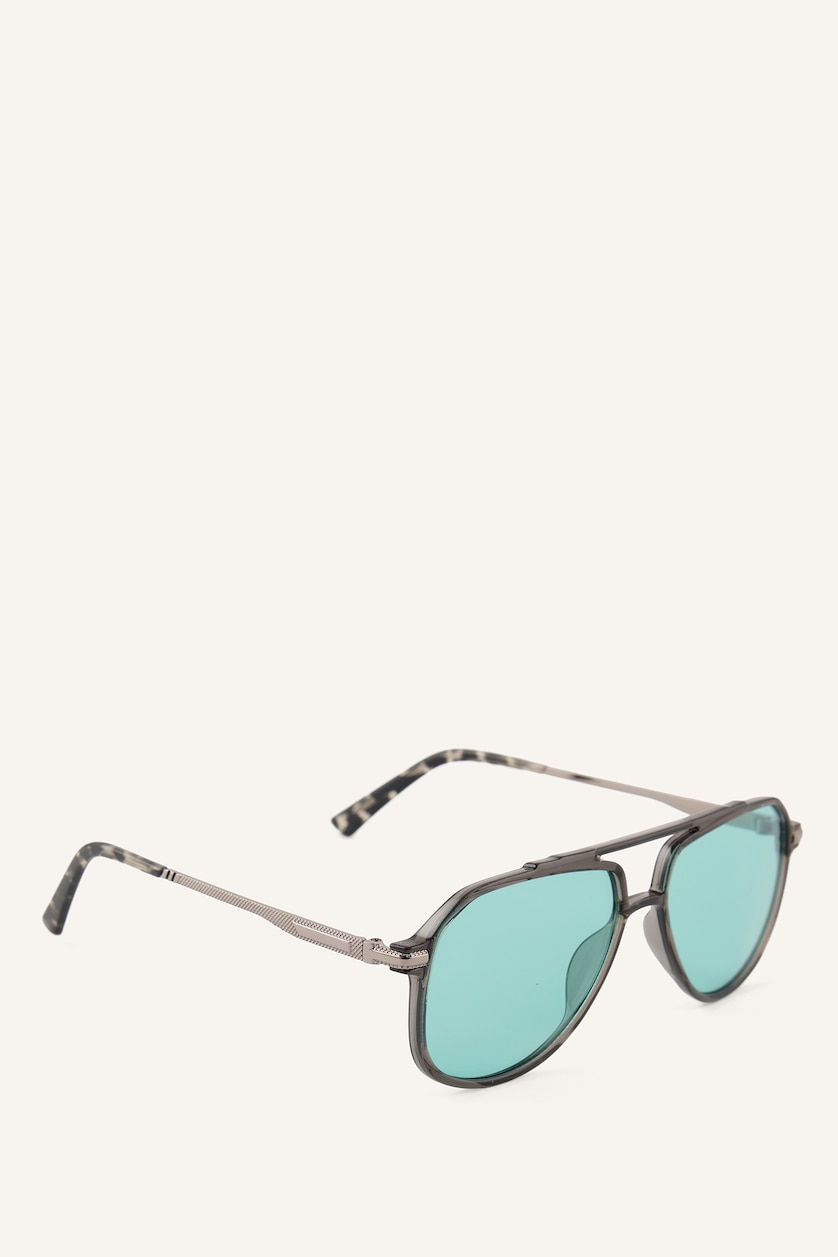 Men Şeffaf Sunglasses