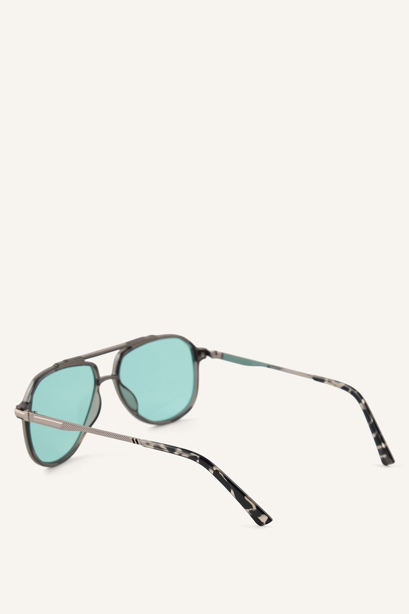 Men Şeffaf Sunglasses